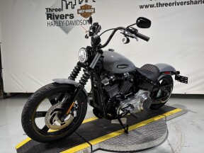 2026 Harley-Davidson® Street Bob® Dark Billiard Gray SOLO w/Cast Wheels thumb 0