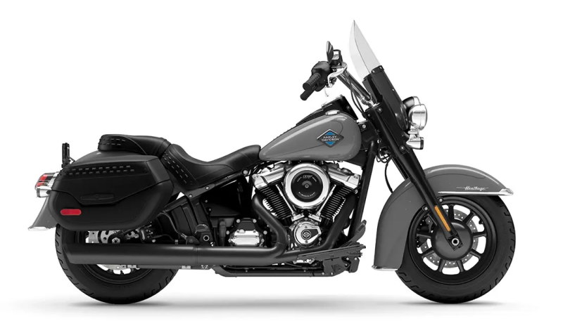 2026 Harley-Davidson® Heritage Classic Dark Billiard Gray Black Cast Wheels-Solo
