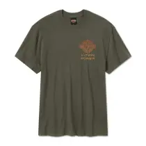 【Men's】HARLEY-DAVIDSON 純正（ハーレーダビッドソン）メンズ HD エンジン ツインズ 半袖 Tシャツ