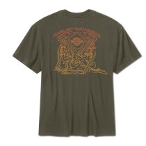 Harley-Davidson HD エンジンツインズ 半袖Tシャツ