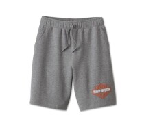 メンズ バー＆シールドフリースショーツ