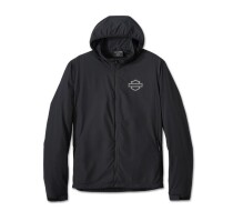 メンズ H-D®フレックスレイヤリングシステムフード付きミッドレイヤー