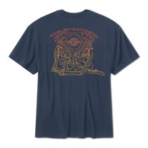 Harley-Davidson HD エンジンツインズ 半袖Tシャツ