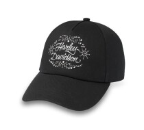 レディース スタッズベースボールキャップ