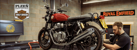 MECHANIK MOTOCYKLŮ Royal Enfield a Harley-Davidson
