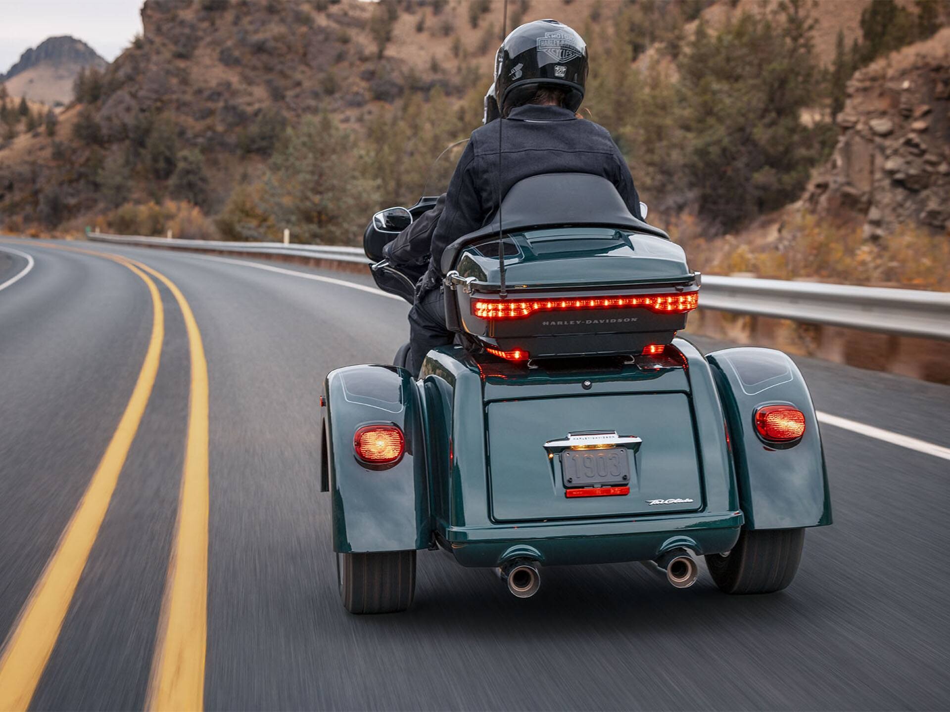 New Harley-Davidson motorcycle