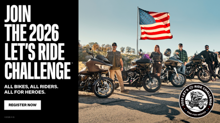 2026 Harley-Davidson Let’s Ride Challenge: Join the Ride for Heroes at Wilkins H-D