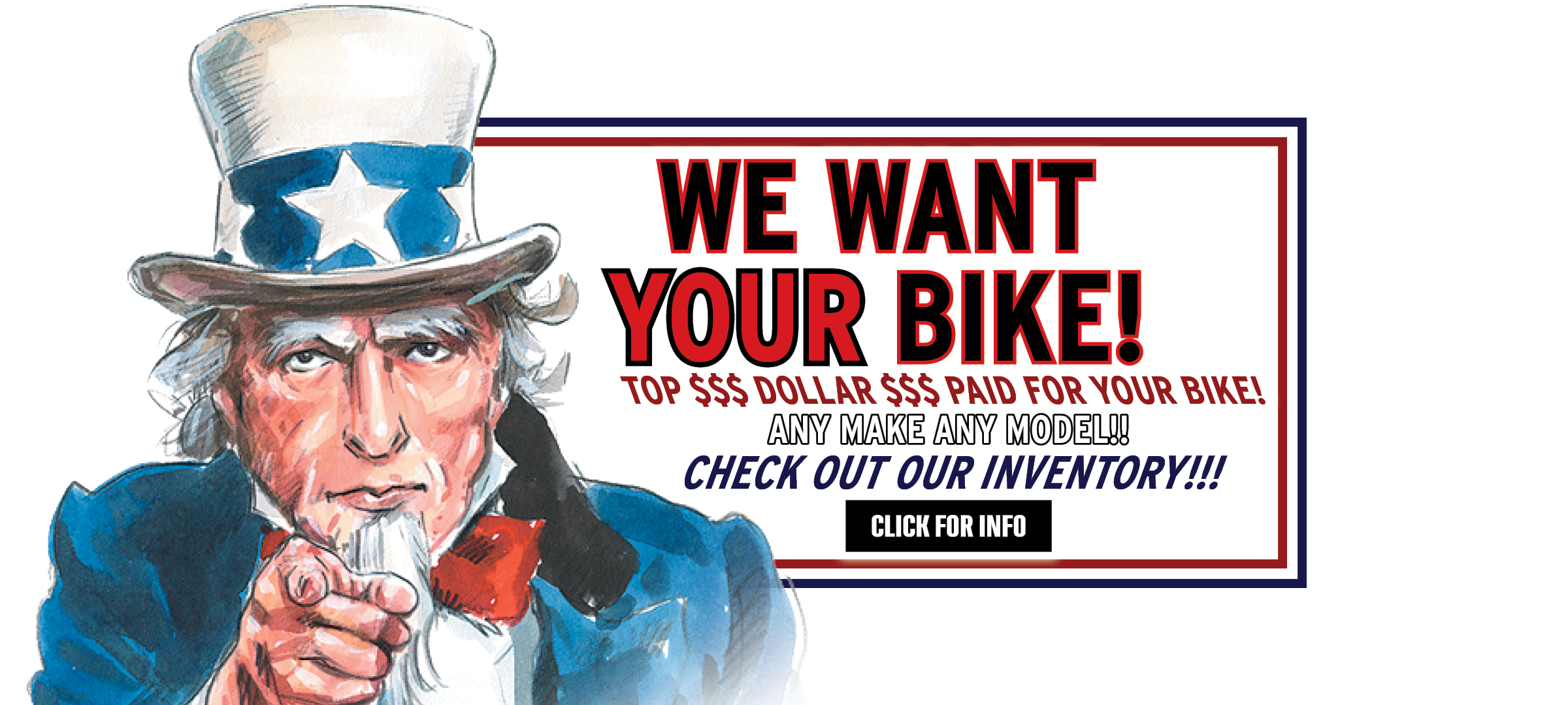We Want Your Bike