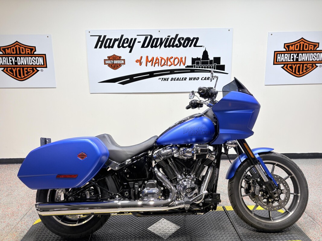 2026 Harley-Davidson® Low Rider® ST Aurora Blue Denim Chrome Trim
