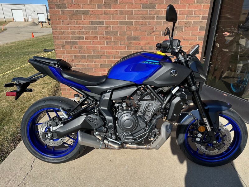 2026 Yamaha MT-07 Team Yamaha Blue