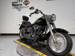 2009 Harley-Davidson® Fat Boy® Vivid Black thumb 2