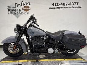 2026 Harley-Davidson® Heritage Classic Solo Dark Billiard Gray w/Cast Wheels thumb 1