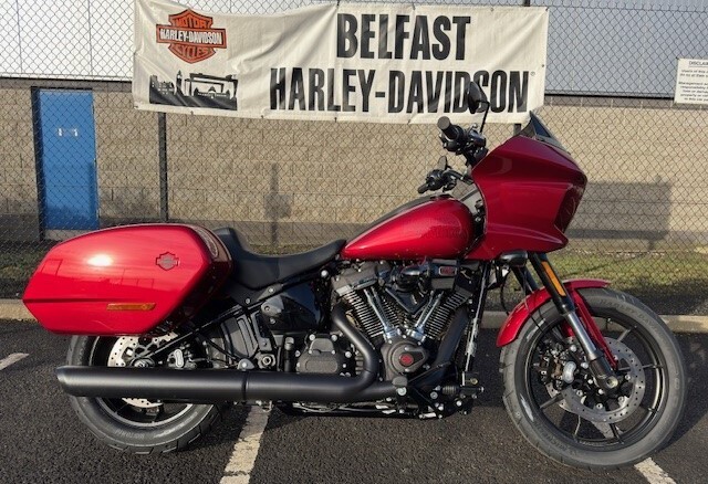 Brilliant Red Low Rider ST Black Finish