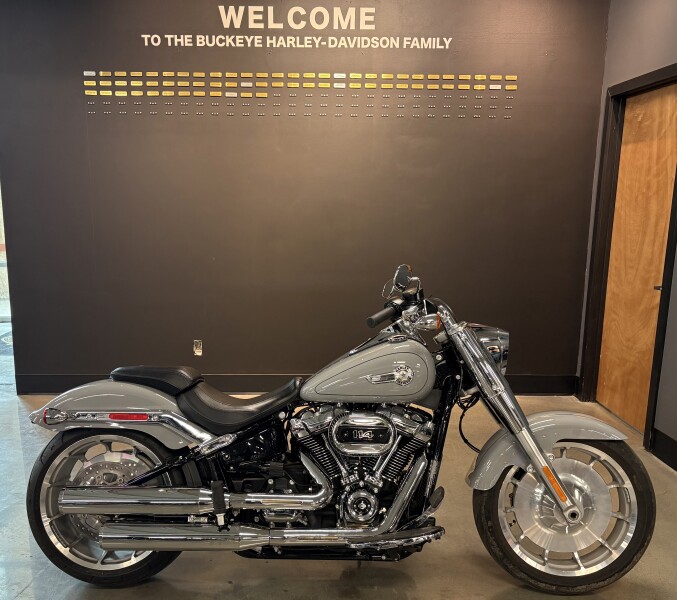 2024 Harley-Davidson® Fat Boy® 114 Billiard Gray