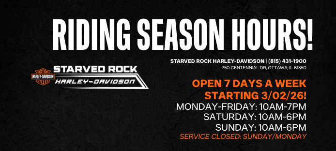 New Riding Season Hours