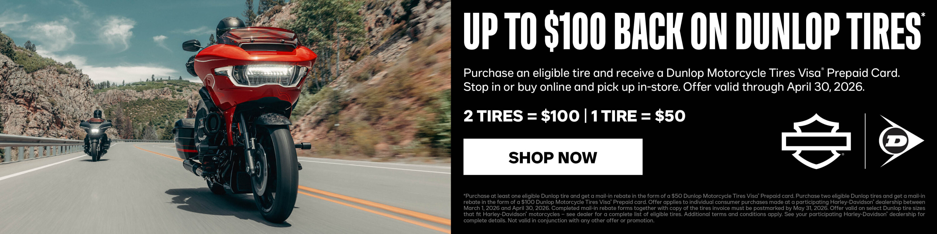 Dunlop® Tire Rebate
