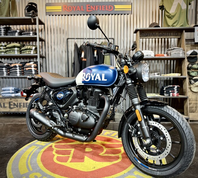 2024 Royal Enfield Hunter 350 Rebel Blue