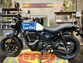 2024 Royal Enfield Hunter 350 Rebel Blue thumb 2