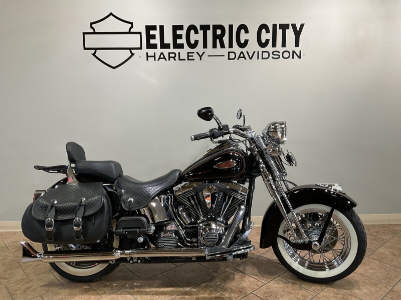 2002 Harley-Davidson® Springer Softail Vivid Black  FLSTSI