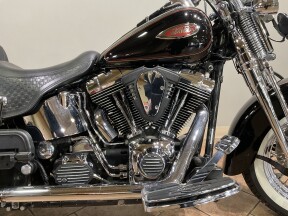 2002 Harley-Davidson® Springer Softail Vivid Black  FLSTSI thumb 3