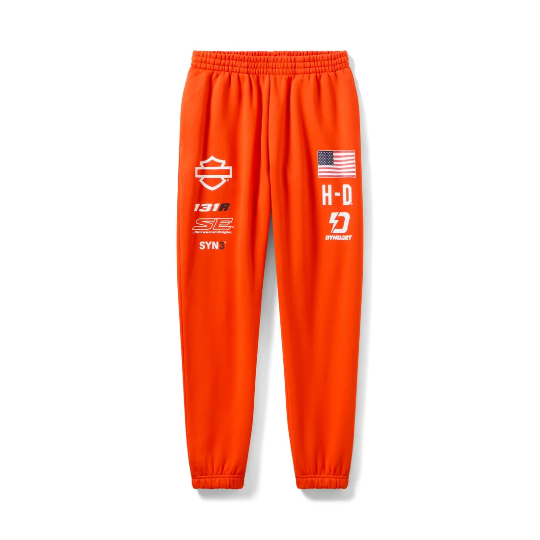 【Men's】ファクトリーレーシング ファンウェアーフリースジョガーパンツ オレンジ