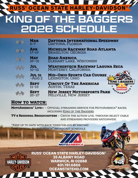Bagger Race Schedules 2026