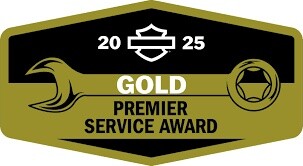 Ocean State Harley-Davidson® Wins the 2025 Gold Premier Service Award