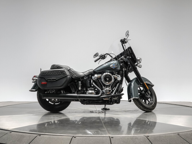 2025 Harley-Davidson FLHC Heritage Classic in Iron Horse Metallic with 5,577 miles