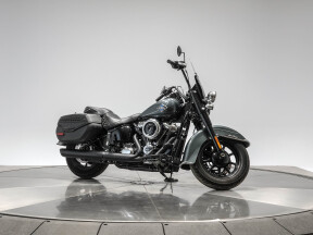2025 Harley-Davidson FLHC Heritage Classic in Iron Horse Metallic with 5,577 miles thumb 0