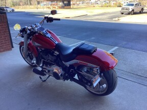 2026 Harley-Davidson® Fat Boy® Brilliant Red Chrome Trim thumb 0