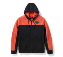Hanorac HD ESSENTIAL BLACK/ORANGE