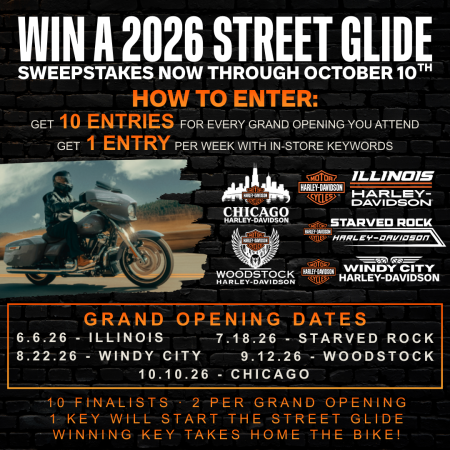 Win a 2026 Street Glide