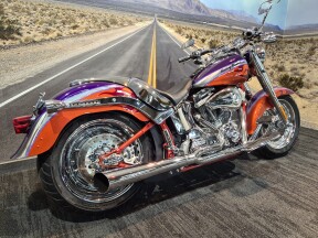 2006 Harley-Davidson® Screamin’ Eagle Fat Boy Two-Tone Autumn Haze and Abyss Blue thumb 0