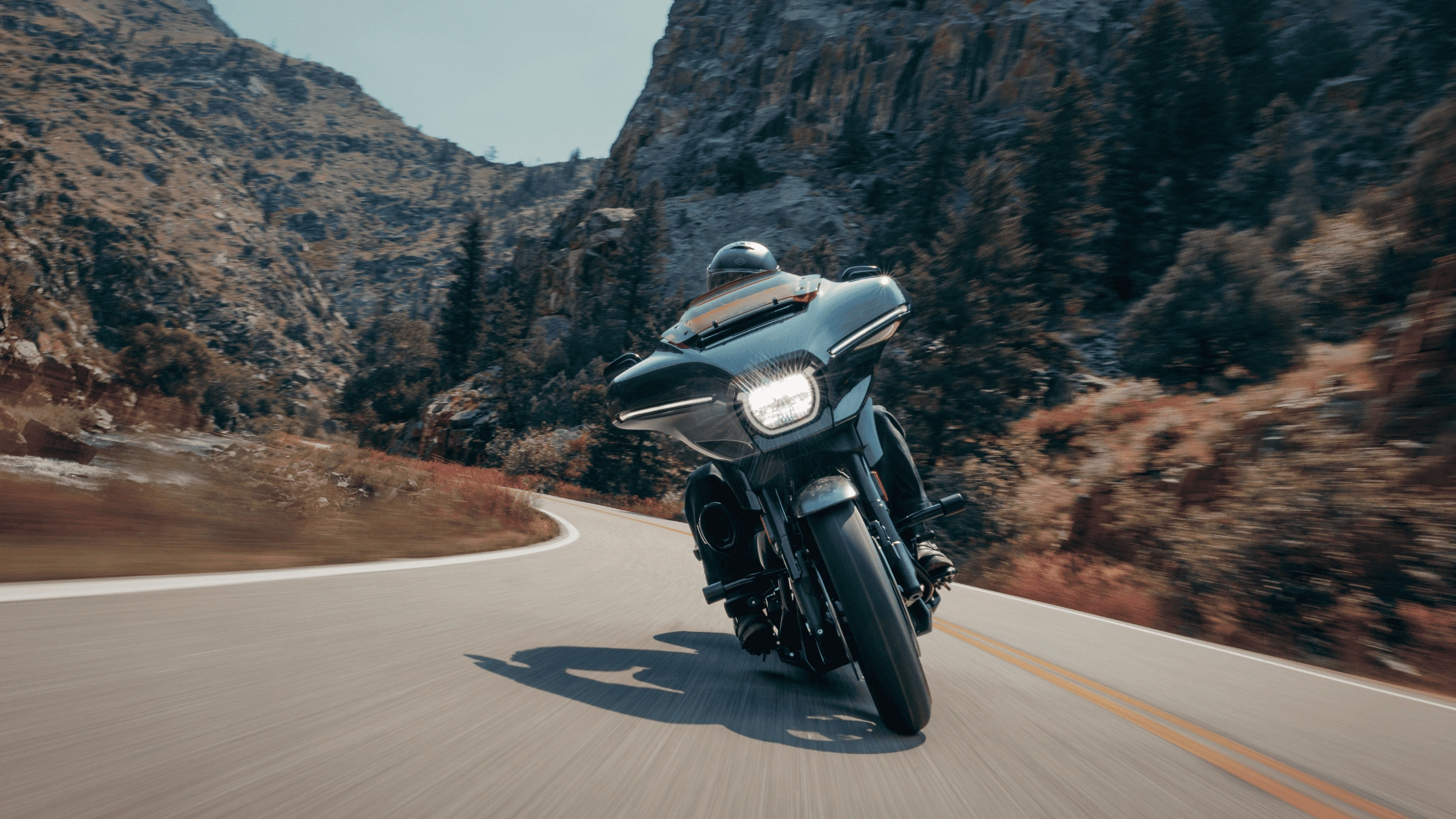 New Harley-Davidson motorcycle