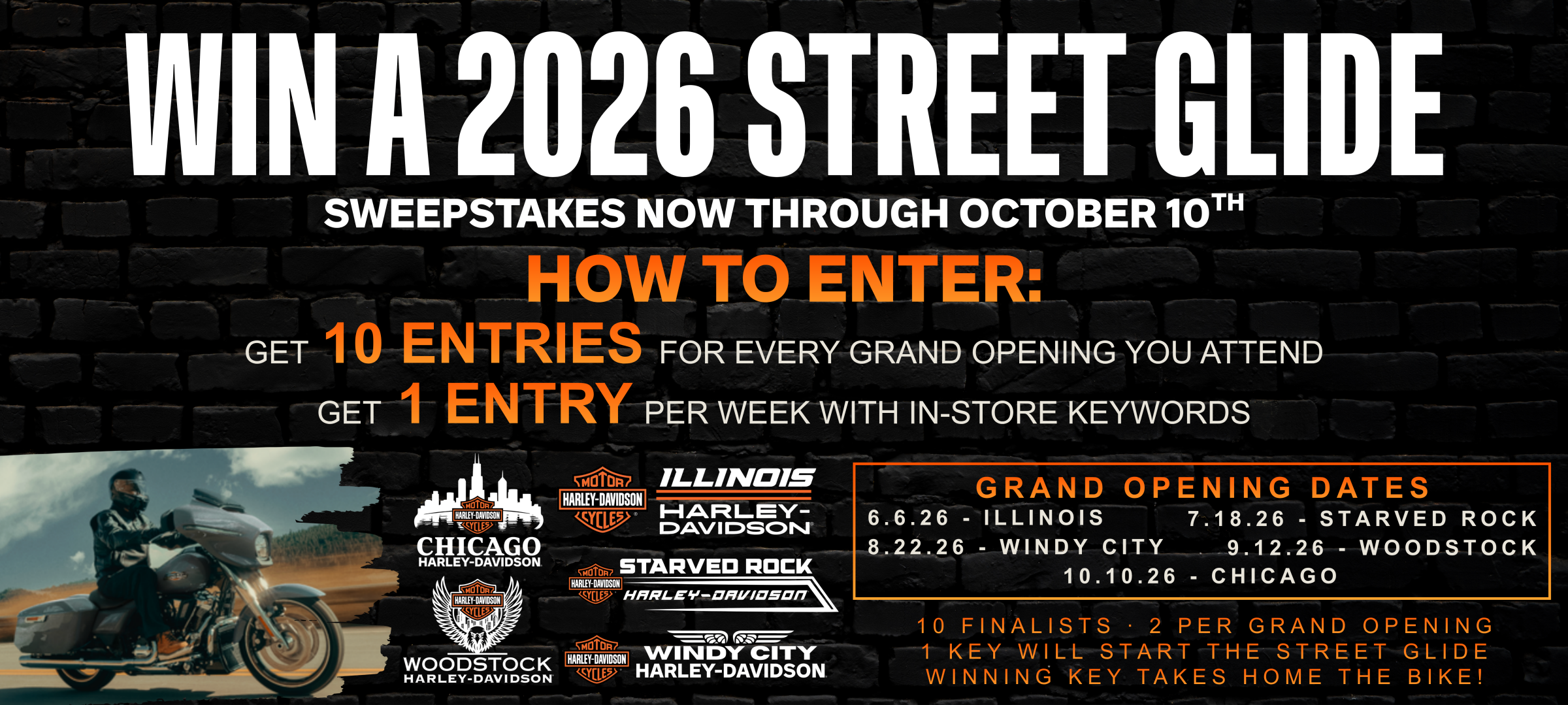 2026 Street Glide Giveaway