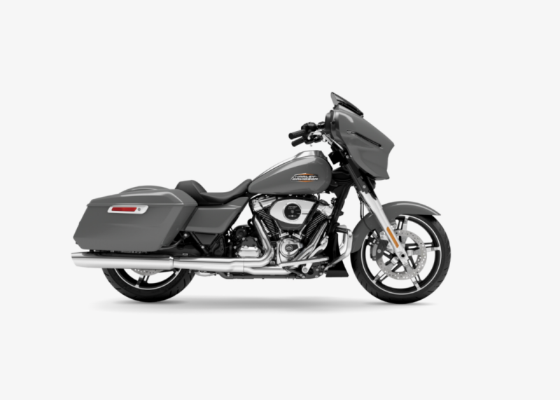 2026 Harley-Davidson® Street Glide™ - Dark Billiard Gray (Chrome Solo w/ Cast Wheels)