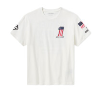 メンズ・HDファクトリーレーシング・チャンピオンシップTシャツ #96785-26VM ブライトホワイト