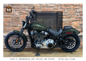 2026 Harley-Davidson® Street Bob® Olive Steel Metallic Chrome Cast Wheels thumb 2