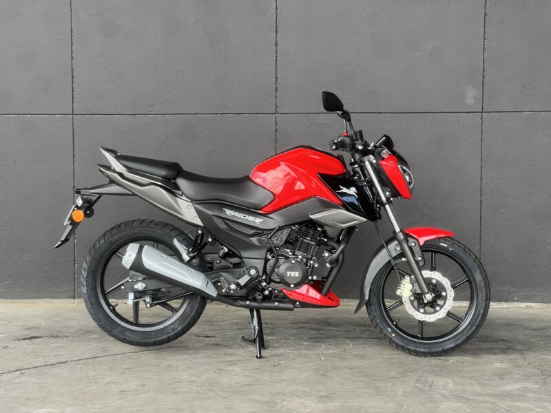 2026 TVS RAIDER 125 RED