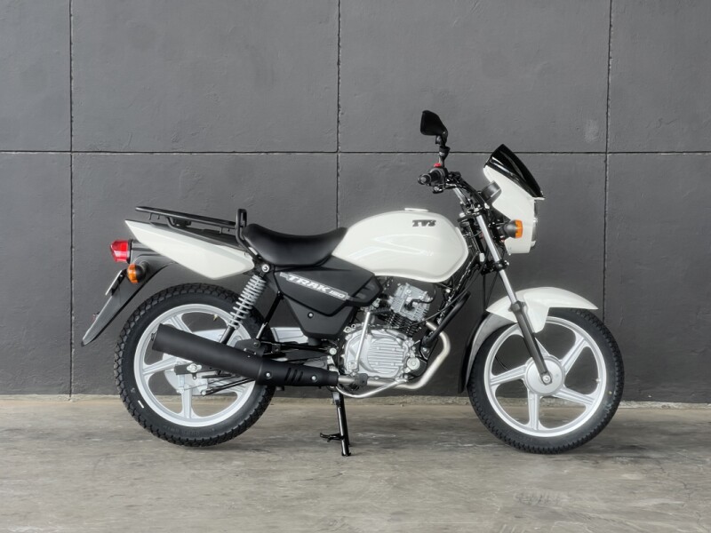 2026 TVS TRAK 150 WHITE