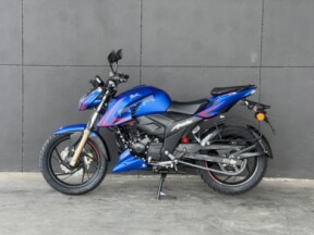 2026 TVS APACHE RTR 200 FI BLUE thumb 1