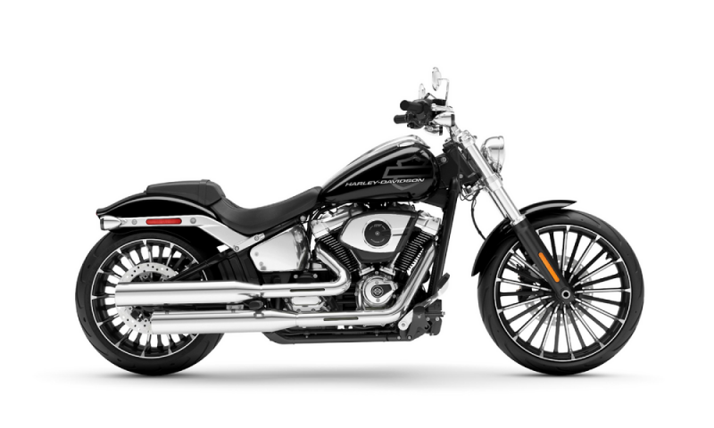 2026 Harley-Davidson® Breakout™ Vivid Black Chrome Trim