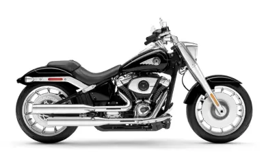 2026 Harley-Davidson® Fat Boy® Vivid Black Chrome Trim