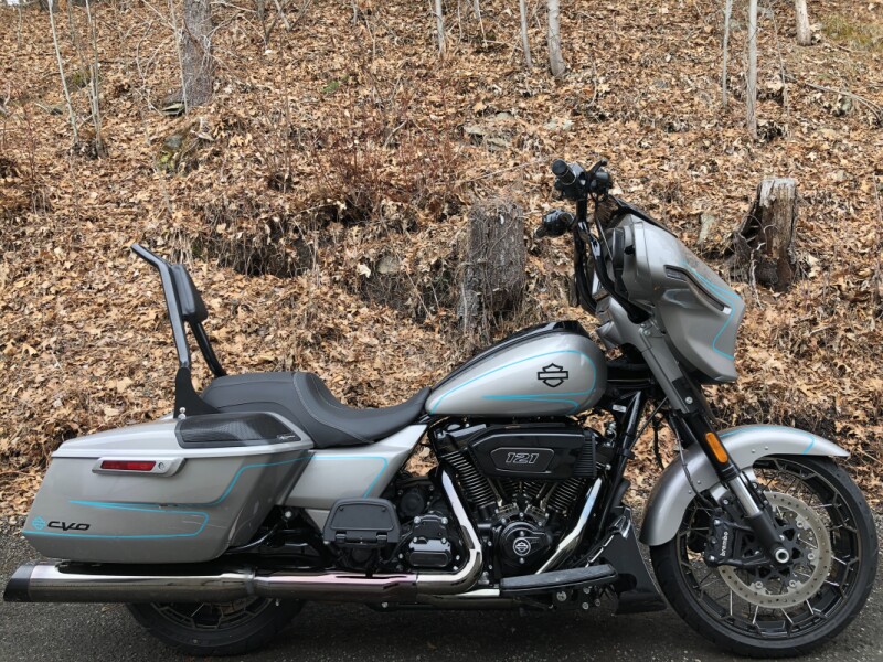 2023 Harley-Davidson® CVO™ Street Glide® Dark Platinum w/Pinstripe