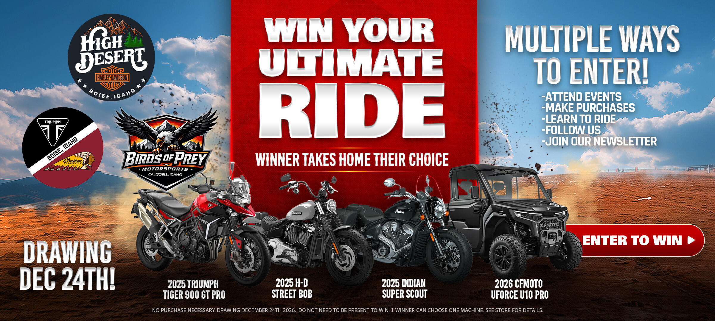 BIKE GIVEAWAY