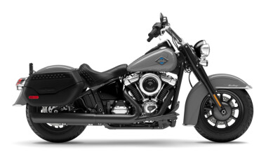 2026 Harley-Davidson® Heritage Classic Solo Dark Billiard Gray Black Cast Wheels