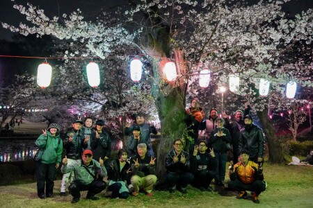 【西東京×川越合同桜ナイトツーリング行ってきました🌸】