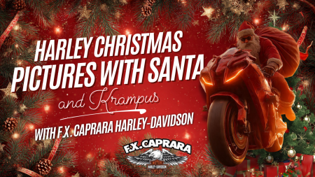 Pics with Santa and Krampus!
