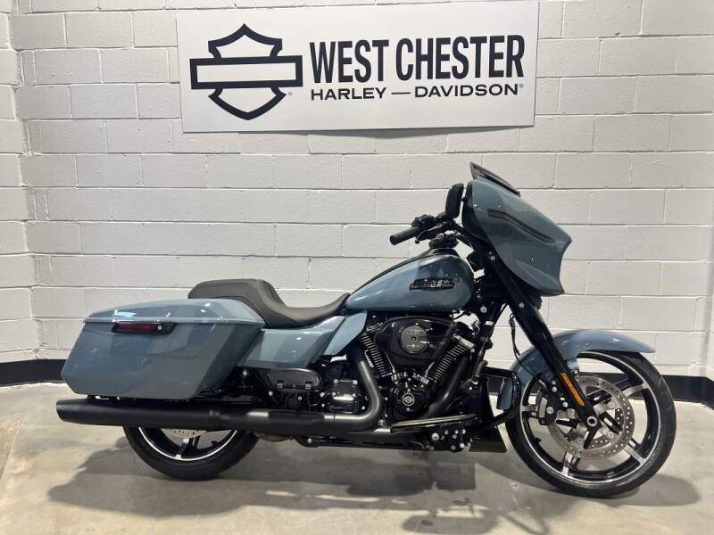 2024 Harley-Davidson® Street Glide® Sharkskin Blue - Black Finish  FLHX
