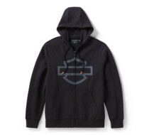 メンズ H-D®TECHゲイタージップパーカー
